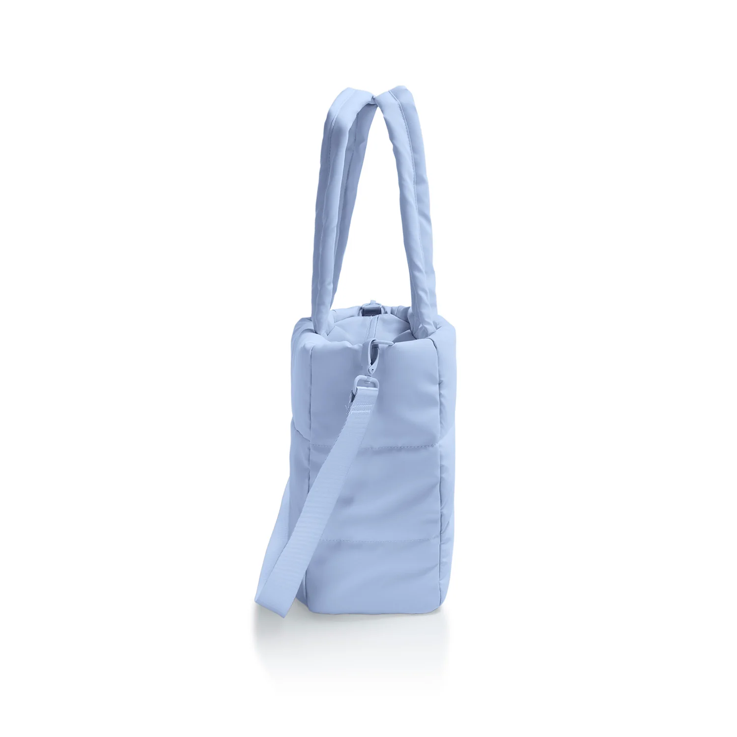 The Puffer Travel Tote - Light Blue - Image 9