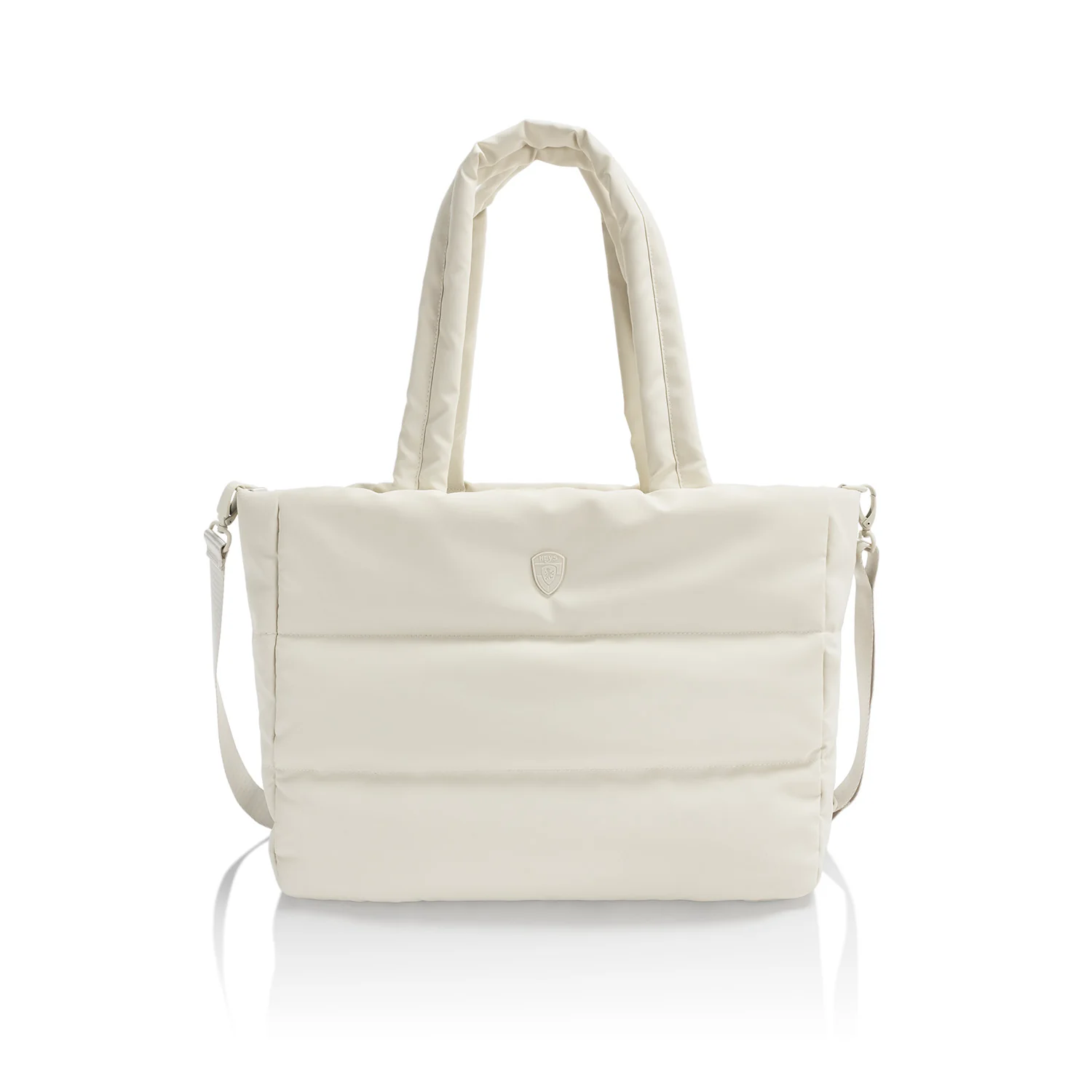 The Puffer Travel Tote - Off White - Image 8