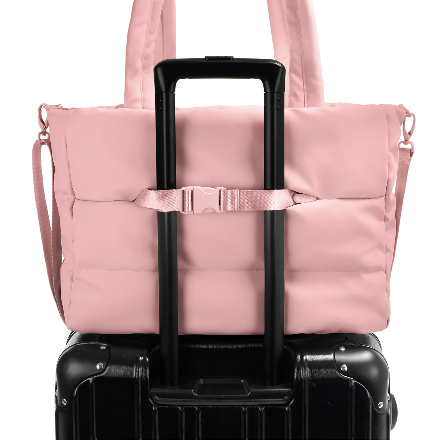 The Puffer Travel Tote - Rose - Image 6