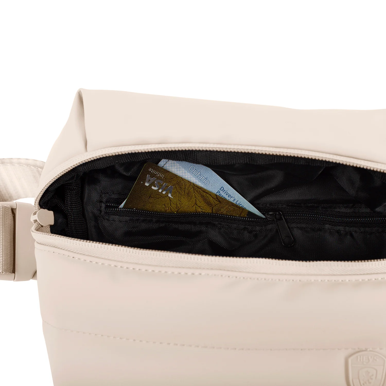 The Puffer Waist Bag - Ivory - Image 7