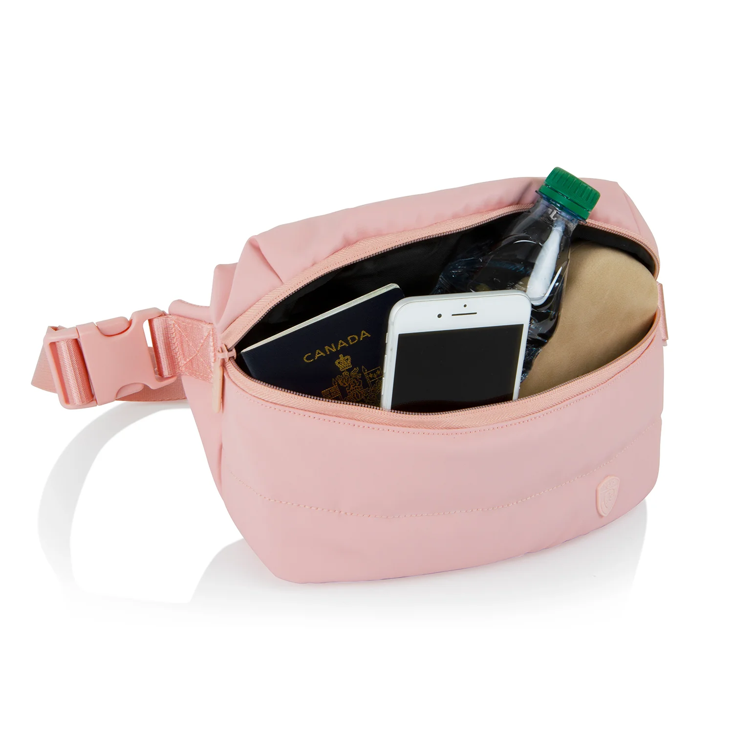 The Puffer Waist Bag - Rose - Image 6