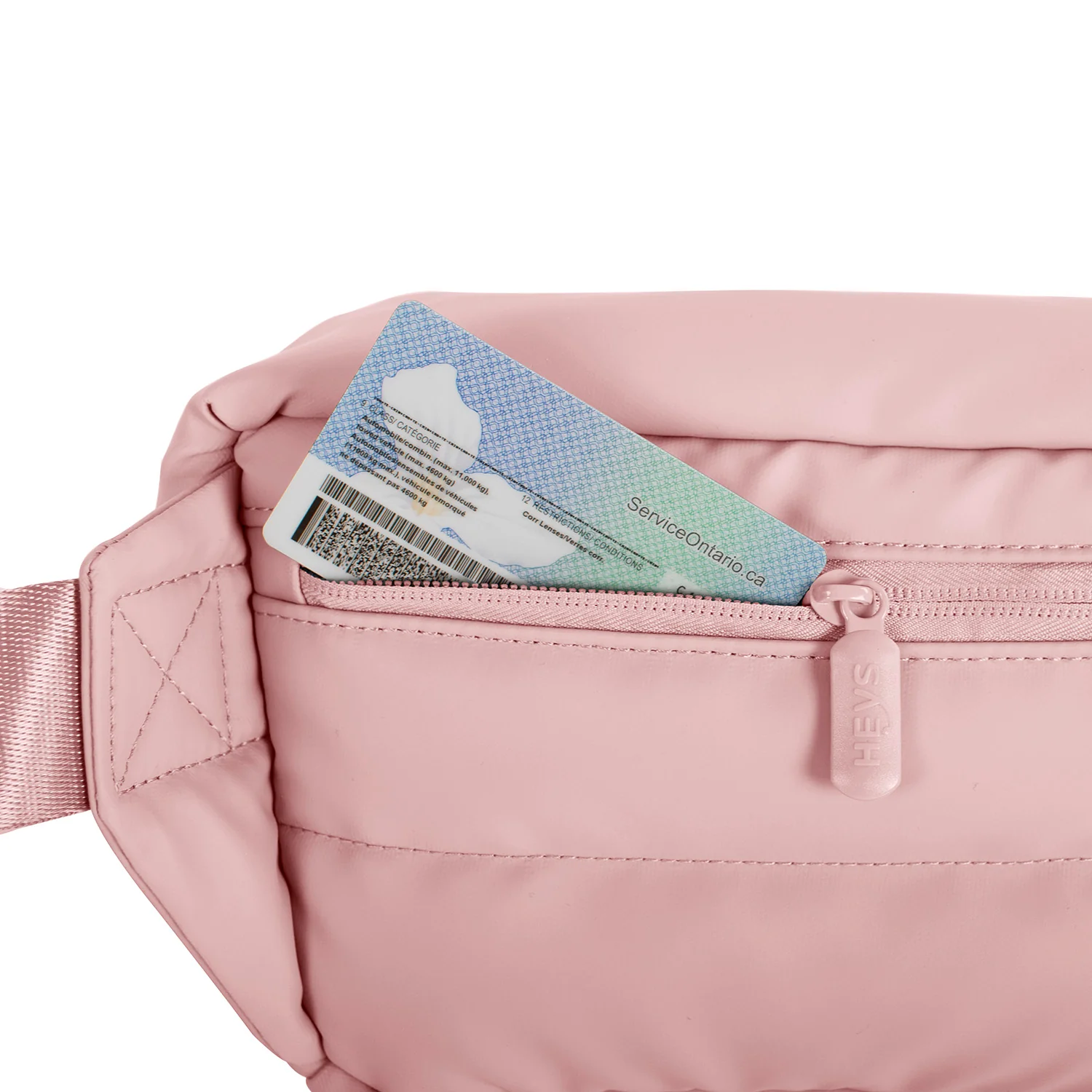 The Puffer Waist Bag - Rose - Image 9